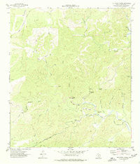 Half Moon Prairie Texas Historical topographic map, 1:24000 scale, 7.5 X 7.5 Minute, Year 1974
