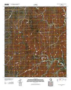Half Moon Prairie Texas Historical topographic map, 1:24000 scale, 7.5 X 7.5 Minute, Year 2010