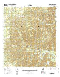 Half Moon Prairie Texas Current topographic map, 1:24000 scale, 7.5 X 7.5 Minute, Year 2016