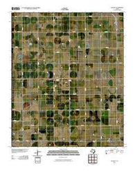 Halfway Texas Historical topographic map, 1:24000 scale, 7.5 X 7.5 Minute, Year 2010