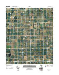 Halfway Texas Historical topographic map, 1:24000 scale, 7.5 X 7.5 Minute, Year 2012