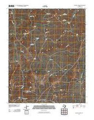 Halfway Creek Texas Historical topographic map, 1:24000 scale, 7.5 X 7.5 Minute, Year 2010