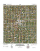 Hallettsville Texas Historical topographic map, 1:24000 scale, 7.5 X 7.5 Minute, Year 2013