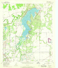 Hamby Texas Historical topographic map, 1:24000 scale, 7.5 X 7.5 Minute, Year 1957