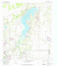 Hamby Texas Historical topographic map, 1:24000 scale, 7.5 X 7.5 Minute, Year 1957