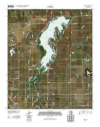 Hamby Texas Historical topographic map, 1:24000 scale, 7.5 X 7.5 Minute, Year 2010