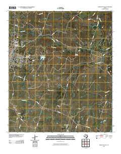 Hamilton East Texas Historical topographic map, 1:24000 scale, 7.5 X 7.5 Minute, Year 2010