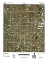 Hamilton West Texas Historical topographic map, 1:24000 scale, 7.5 X 7.5 Minute, Year 2010