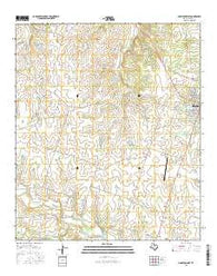 Hamilton West Texas Current topographic map, 1:24000 scale, 7.5 X 7.5 Minute, Year 2016