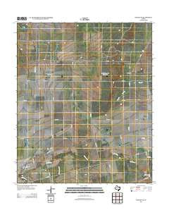 Hamlin NE Texas Historical topographic map, 1:24000 scale, 7.5 X 7.5 Minute, Year 2012