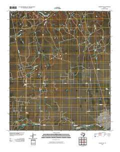 Hamlin NW Texas Historical topographic map, 1:24000 scale, 7.5 X 7.5 Minute, Year 2010