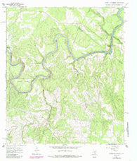 Hammetts Crossing Texas Historical topographic map, 1:24000 scale, 7.5 X 7.5 Minute, Year 1967