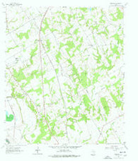 Hammond Texas Historical topographic map, 1:24000 scale, 7.5 X 7.5 Minute, Year 1962