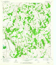 Hammond Texas Historical topographic map, 1:24000 scale, 7.5 X 7.5 Minute, Year 1962