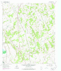 Hammond Texas Historical topographic map, 1:24000 scale, 7.5 X 7.5 Minute, Year 1962