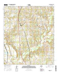 Hammond Texas Current topographic map, 1:24000 scale, 7.5 X 7.5 Minute, Year 2016