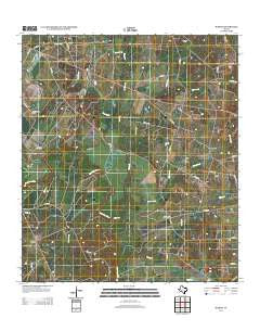 Hamon Texas Historical topographic map, 1:24000 scale, 7.5 X 7.5 Minute, Year 2013