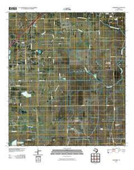 Hamshire Texas Historical topographic map, 1:24000 scale, 7.5 X 7.5 Minute, Year 2010