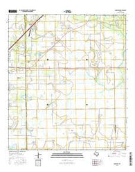 Hamshire Texas Current topographic map, 1:24000 scale, 7.5 X 7.5 Minute, Year 2016