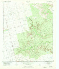 Hancock Texas Historical topographic map, 1:24000 scale, 7.5 X 7.5 Minute, Year 1968