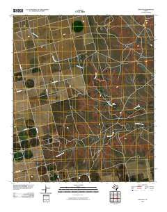 Hancock Texas Historical topographic map, 1:24000 scale, 7.5 X 7.5 Minute, Year 2010
