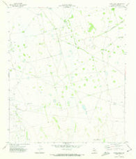 Hanks Ranch Texas Historical topographic map, 1:24000 scale, 7.5 X 7.5 Minute, Year 1971