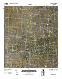 Hanks Ranch Texas Historical topographic map, 1:24000 scale, 7.5 X 7.5 Minute, Year 2010