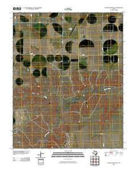 Hannas Draw East Texas Historical topographic map, 1:24000 scale, 7.5 X 7.5 Minute, Year 2010