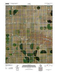 Hannas Draw West Texas Historical topographic map, 1:24000 scale, 7.5 X 7.5 Minute, Year 2010