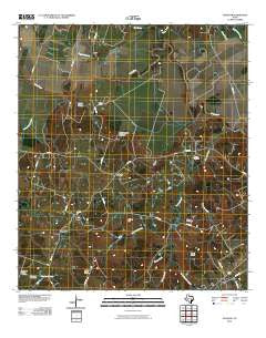 Hanover Texas Historical topographic map, 1:24000 scale, 7.5 X 7.5 Minute, Year 2010