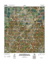 Hanover Texas Historical topographic map, 1:24000 scale, 7.5 X 7.5 Minute, Year 2013
