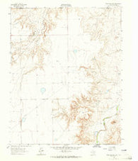 Hansford Camp Texas Historical topographic map, 1:24000 scale, 7.5 X 7.5 Minute, Year 1962