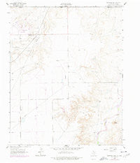 Hansford Camp Texas Historical topographic map, 1:24000 scale, 7.5 X 7.5 Minute, Year 1962