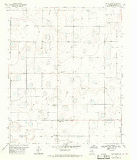 Happy Union Texas Historical topographic map, 1:24000 scale, 7.5 X 7.5 Minute, Year 1968