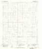 Happy Union Texas Historical topographic map, 1:24000 scale, 7.5 X 7.5 Minute, Year 1968
