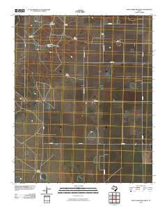 Happy Hereford Ranch Texas Historical topographic map, 1:24000 scale, 7.5 X 7.5 Minute, Year 2010