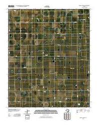 Happy Union Texas Historical topographic map, 1:24000 scale, 7.5 X 7.5 Minute, Year 2010