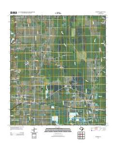 Hardin Texas Historical topographic map, 1:24000 scale, 7.5 X 7.5 Minute, Year 2013