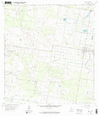 Hargill Texas Historical topographic map, 1:24000 scale, 7.5 X 7.5 Minute, Year 1963