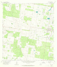 Hargill Texas Historical topographic map, 1:24000 scale, 7.5 X 7.5 Minute, Year 1963