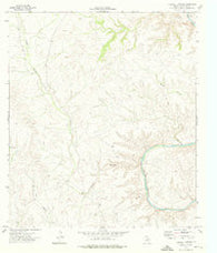 Harkell Canyon Texas Historical topographic map, 1:24000 scale, 7.5 X 7.5 Minute, Year 1973