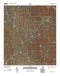 Harkell Canyon Texas Historical topographic map, 1:24000 scale, 7.5 X 7.5 Minute, Year 2010