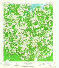 Harleton Texas Historical topographic map, 1:24000 scale, 7.5 X 7.5 Minute, Year 1961