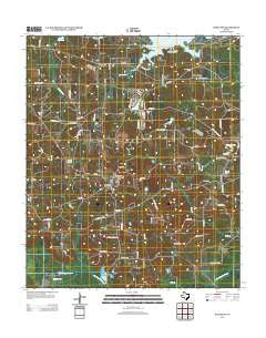 Harleton Texas Historical topographic map, 1:24000 scale, 7.5 X 7.5 Minute, Year 2013