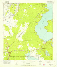Harmaston Texas Historical topographic map, 1:24000 scale, 7.5 X 7.5 Minute, Year 1954