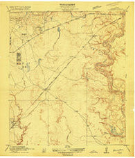 Harmaston Texas Historical topographic map, 1:24000 scale, 7.5 X 7.5 Minute, Year 1916