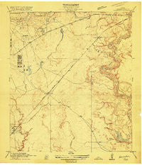 Harmaston Texas Historical topographic map, 1:24000 scale, 7.5 X 7.5 Minute, Year 1916