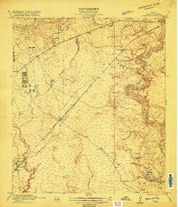 Harmaston Texas Historical topographic map, 1:24000 scale, 7.5 X 7.5 Minute, Year 1916