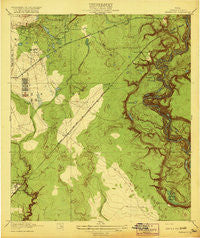 Harmaston Texas Historical topographic map, 1:31680 scale, 7.5 X 7.5 Minute, Year 1920