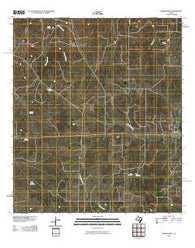 Harper West Texas Historical topographic map, 1:24000 scale, 7.5 X 7.5 Minute, Year 2010